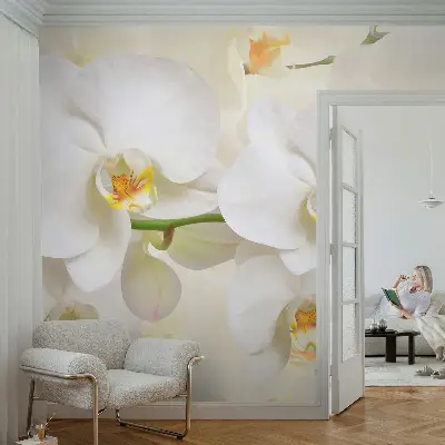 Fototapete aus Vlies mit floralem Motiv