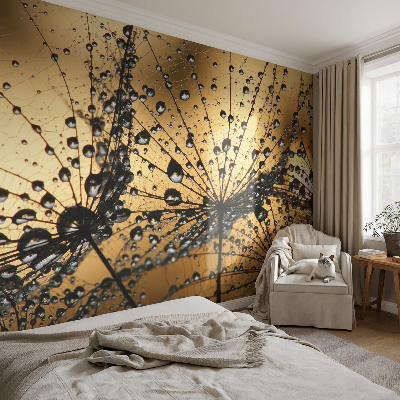 Vlies-Fototapete nach Maß Zarte Tropfen