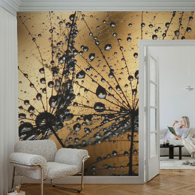 Vlies-Fototapete nach Maß Zarte Tropfen