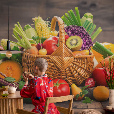 Vlies-Fototapete fürs Schlafzimmer Fruchtige Fülle