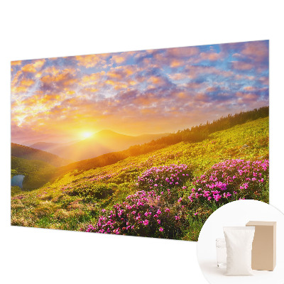 Bedruckte Vlies-Fototapete mit Motiv 'Bergwesten'