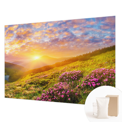Bedruckte Vlies-Fototapete mit Motiv 'Bergwesten'