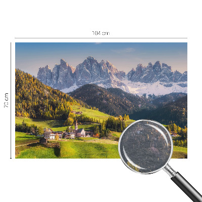 Bildtapete mit Motiv einer Berglandschaft