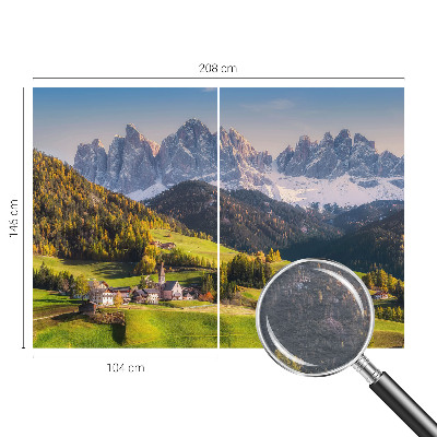 Bildtapete mit Motiv einer Berglandschaft