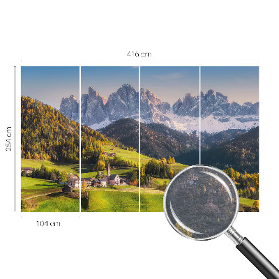Bildtapete mit Motiv einer Berglandschaft