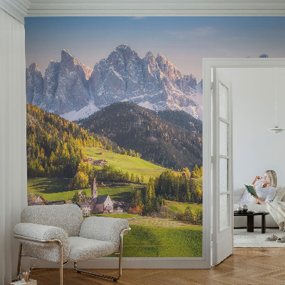 Bildtapete mit Motiv einer Berglandschaft