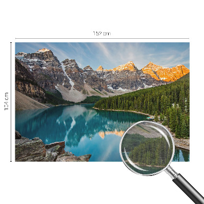Fototapete nach Maß mit Spiegelung des Berges als Motiv