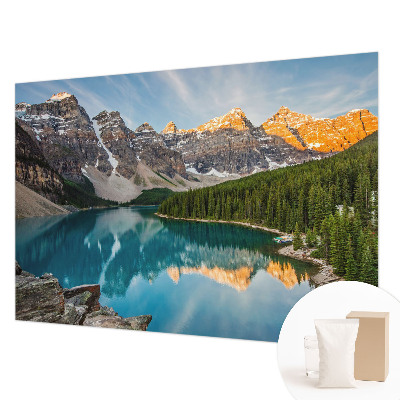 Fototapete nach Maß Spiegelung des Berges