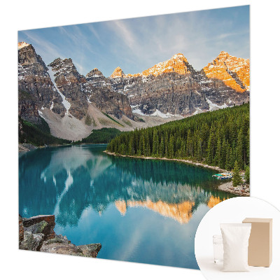 Fototapete nach Maß Spiegelung des Berges