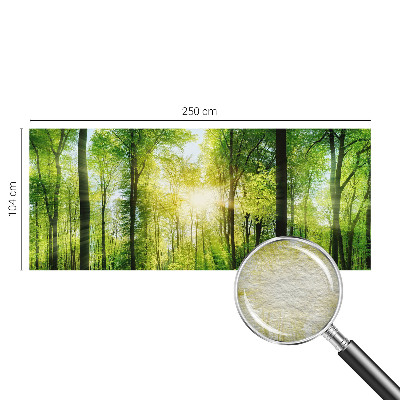 Fototapete mit dem Motiv „Harmonie des Waldes”