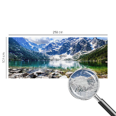 Wandtapete mit Motiv einer Berglandschaft