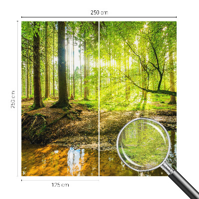 Fototapete fürs Schlafzimmer Grüne Landschaft