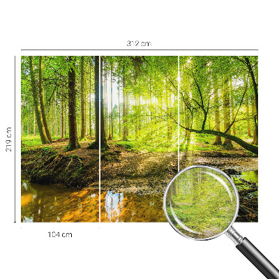 Fototapete fürs Schlafzimmer Grüne Landschaft