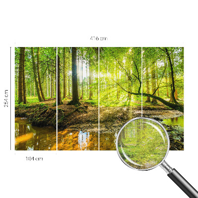 Fototapete fürs Schlafzimmer Grüne Landschaft