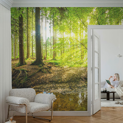 Fototapete fürs Schlafzimmer Grüne Landschaft