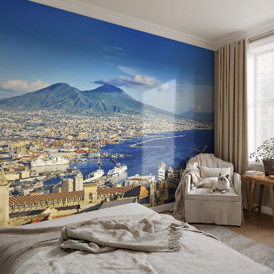 Vlies-Fototapete fürs Schlafzimmer mit einem Küstenpanorama