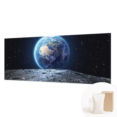 Vliestapete fürs Schlafzimmer mit kosmischem Panorama