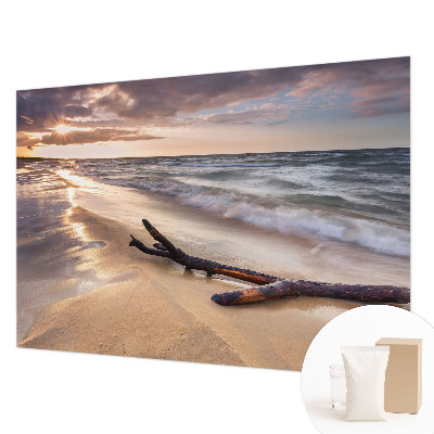 Moderne Vlies-Fototapete mit Motiv 'Weststrand'