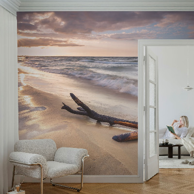 Moderne Vlies-Fototapete mit Motiv 'Weststrand'