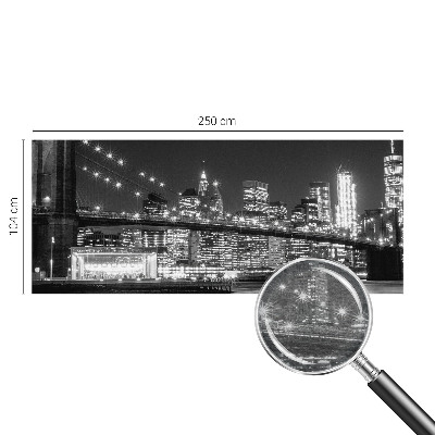 Bedruckte Vlies-Fototapete Nachtpanorama