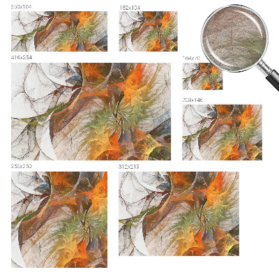 Bildtapete Abstraktes Kaleidoskop