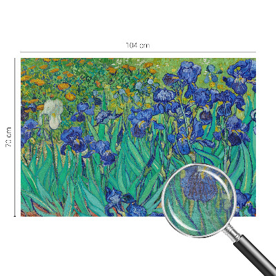 Dekorative Wand-Fototapete Gartenblumen