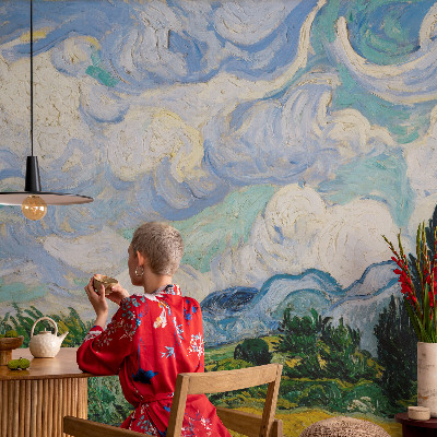 Fototapete nach Maß mit einem ausdrucksstarken Wolkenmotiv