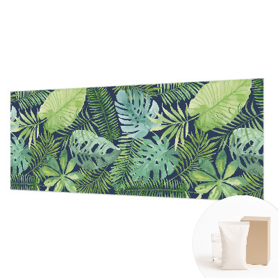 Fototapete fürs Wohnzimmer Tropische Blätter