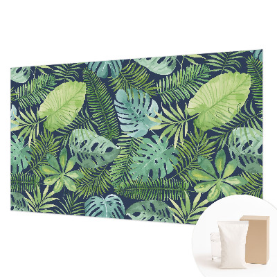 Fototapete fürs Wohnzimmer Tropische Blätter