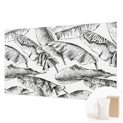 Fototapete fürs Schlafzimmer Bananenblätter
