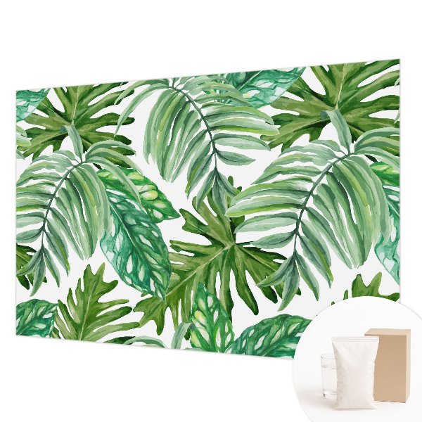 Fototapete aus Vlies Exotische Blätter