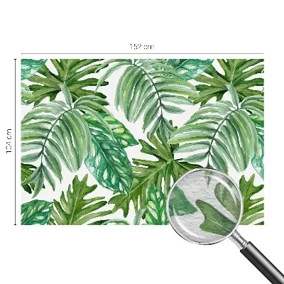 Fototapete aus Vlies mit exotischem Blattmotiv