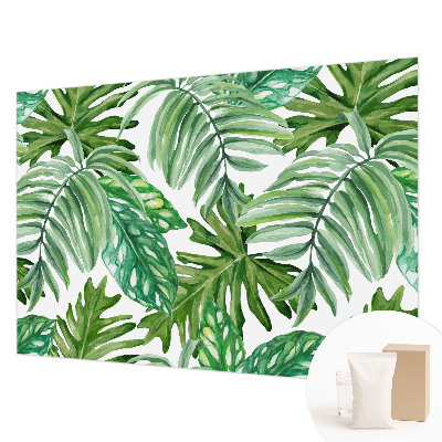 Fototapete aus Vlies Exotische Blätter