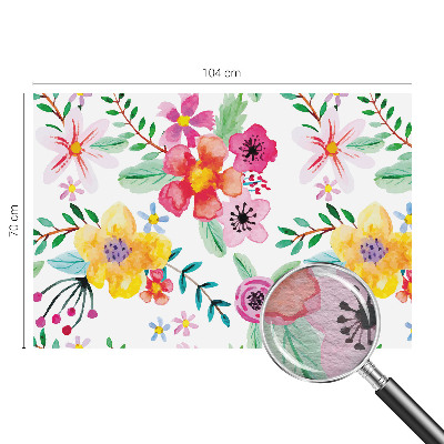 Vliestapete fürs Wohnzimmer Blumige Frische