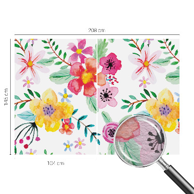 Vliestapete fürs Wohnzimmer Blumige Frische