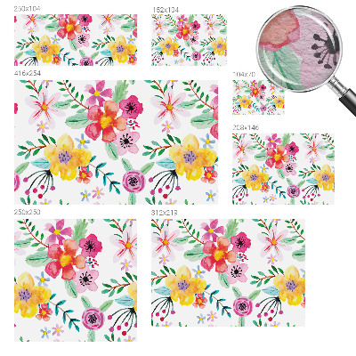 Vliestapete fürs Wohnzimmer Blumige Frische