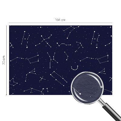Vlies-Fototapete fürs Kinderzimmer mit Motiv „Astro Sky“