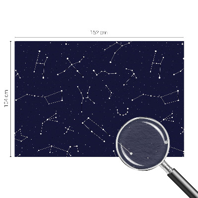 Vlies-Fototapete fürs Kinderzimmer mit Motiv „Astro Sky“