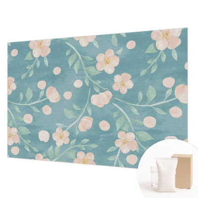 Vliestapete fürs Schlafzimmer Florale Eleganz