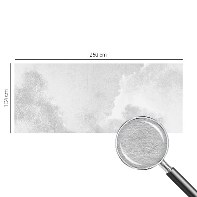 Bedruckte Vlies-Fototapete mit zartem Wolkenmotiv