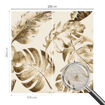 Moderne Vlies-Fototapete Exotische Flora