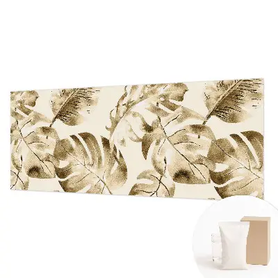 Moderne Vlies-Fototapete mit exotischem Blumen- und Pflanzenmotiv