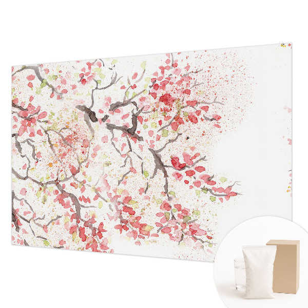 Motivtapete Blühende Zweige