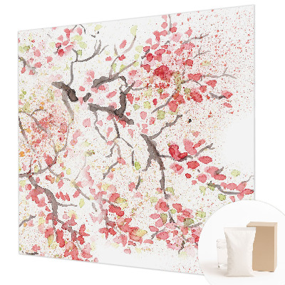 Motivtapete Blühende Zweige