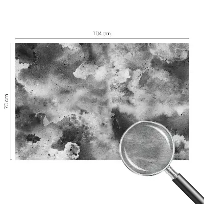 Bildtapete mit Motiv grauer Wolken