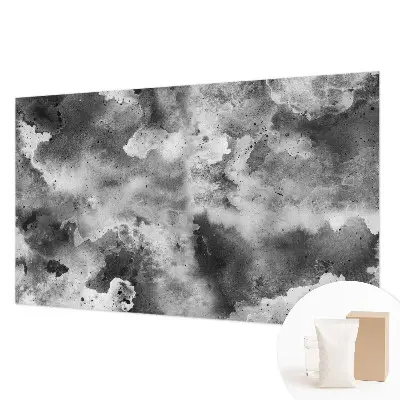 Bildtapete mit Motiv grauer Wolken