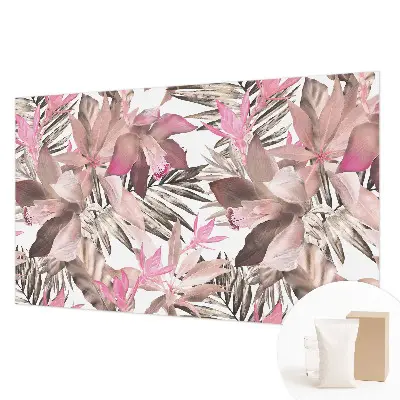 Wand-Fototapete mit exotischem Blumenmotiv