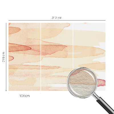 Wandtapete Pastellstriche