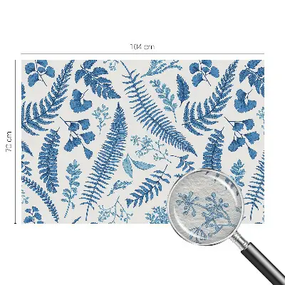 Vlies-Fototapete mit botanischem Muster