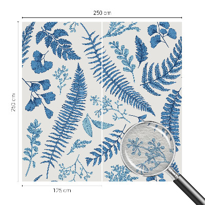 Vlies-Fototapete Botanische Muster